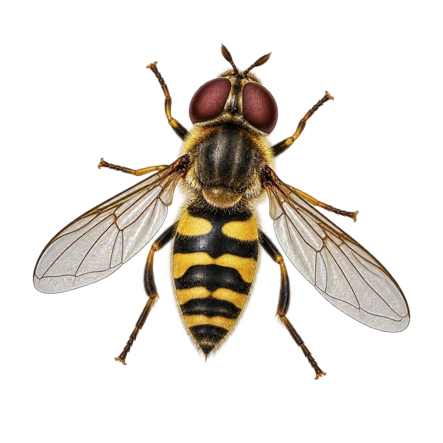 Hover fly illustration