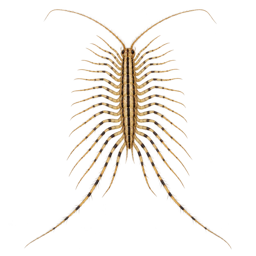 House centipede illustration